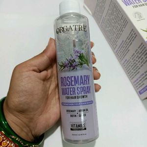 ORGATRE Rosemary Water Spray for Hair Growth