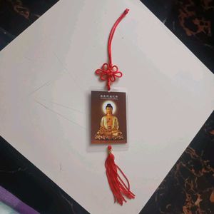Buddha Pendant Charms with Tassels - 11 nos