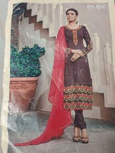 Embroidered Kurta Set without dupatta