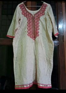 Elegant Embroidered Kurta Set