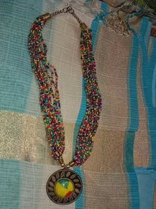 Multicoloured Small Beads Chain