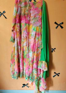 Vibrant Floral Print dress