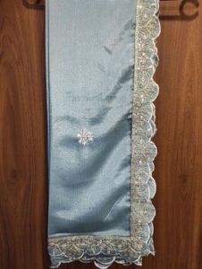 Elegant Blue Embroidered Kurti set