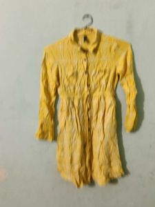 Yellow Plaid Shirt