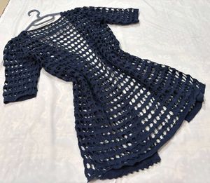 🎉Buy1 Get1 Free🎉Navy Blue Cardigan P