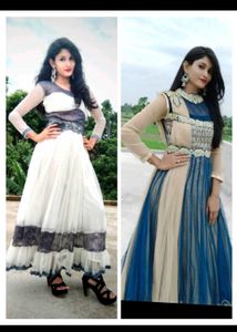2 combo Elegant Anarkali Gown for Women