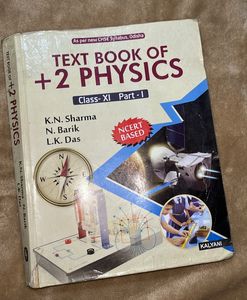 Class 11 Physics Book CHSE NCERT based