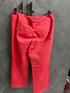 Coral Wide Leg Pants