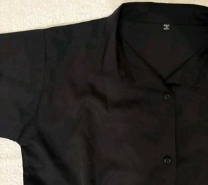 Classic Black Short Sleeve Shirt