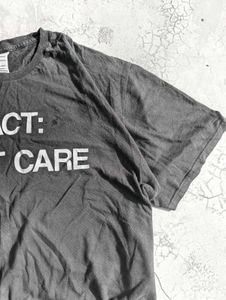 SINGLE STITCH "I DON'T CARE" TEE