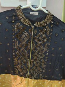 Stylish Ethnic Long dress with Embellishments