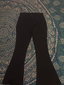 Stylish Black Flared Pants