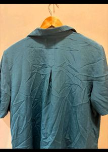 Teal Button-Up shirt