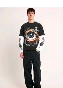 Graphic Print Long Sleeve T-Shirt