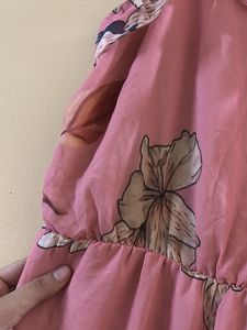 Floral Print Maxi Dress