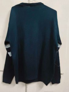 navy blue warm sweater