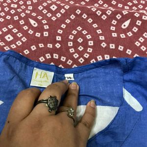Purple Embroidered Kurta with pant