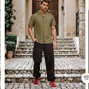 shein men joggers black