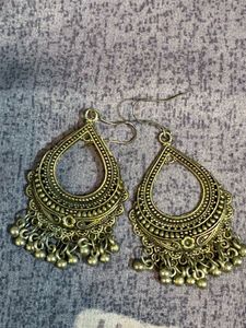 Boho Turquoise Dangle Earrings