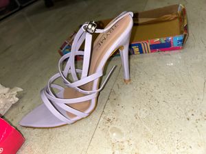 Lavender Pencil Heels