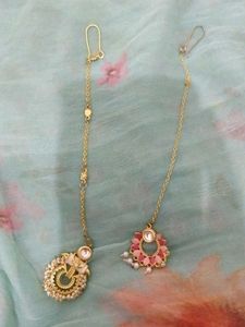 Designer Maang Tikka Set