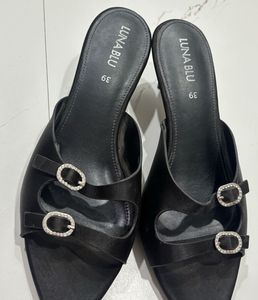 Westside Luna Blu Black Mules