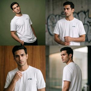 200 gsm Men's Classic White T-Shirt