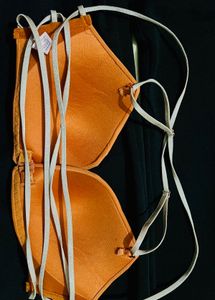 Vibrant Orange bra