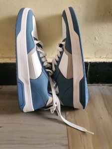 Primark Blue &amp; White Sneakers