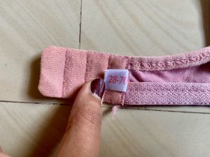 Comfortable Pink Padded Bra