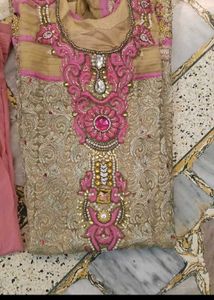 20. PURE CREPE Embroidered Suit