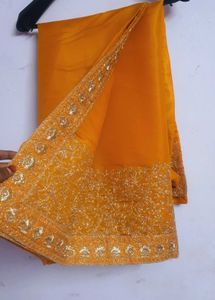 Bridal Yellow  Gown