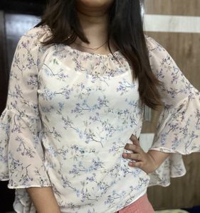 Myntra branded polyester Top