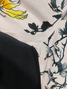 Peach Floral Printed Dress (Women)