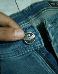 Stylish Jeans with Side Stripe