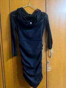 NEW ME MINI OFF SHOULDER DRESS
