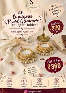 Diwali Special Tea Light Holder🪔
