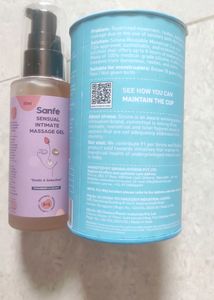 Sirona menstrual cup with free Lube