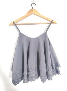 Harpa Grey Loose Fit Top ( Women)