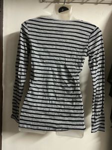 Striped Long Sleeve Top