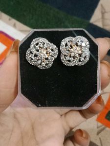 Sparkling Stud Earrings
