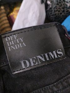 Black Wide Leg Jeans (Women's)