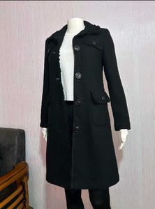 Black Tweet Coat