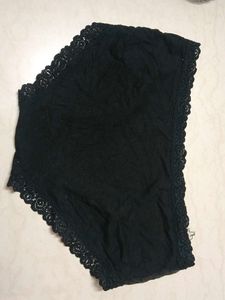 Elegant Blue Lace Bra and Panty Set