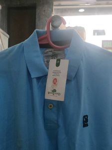 Sky Blue Men's Polo Shirt