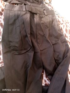 Striped Blazer - Classic Style, Coat Pant