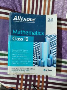 All in One Mathematics Class 12