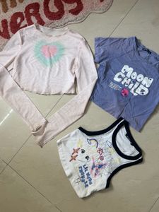 Bundle of 3 Cute Tops