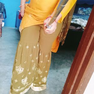 sharara set with dupatta