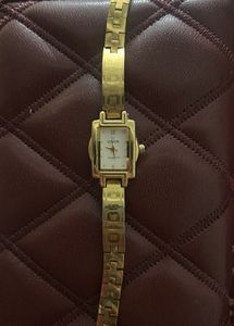 Gold Tone Vision Quartz Watch